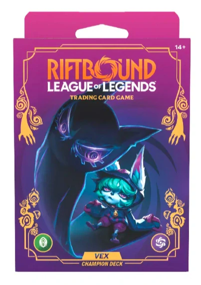 Riftbound LOL: Unleashed Champion Deck - Vex