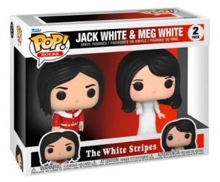 Funko POP! The White Stripes - Jack White and Meg White 2-Pack